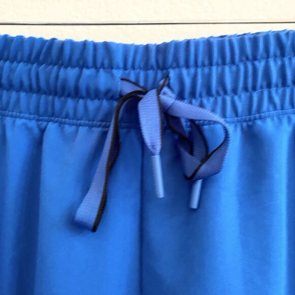 Jaanuu Jogger Scrub Pants Womens Size 1X Blue Adult Polyester Bottoms Pockets - Picture 5 of 11